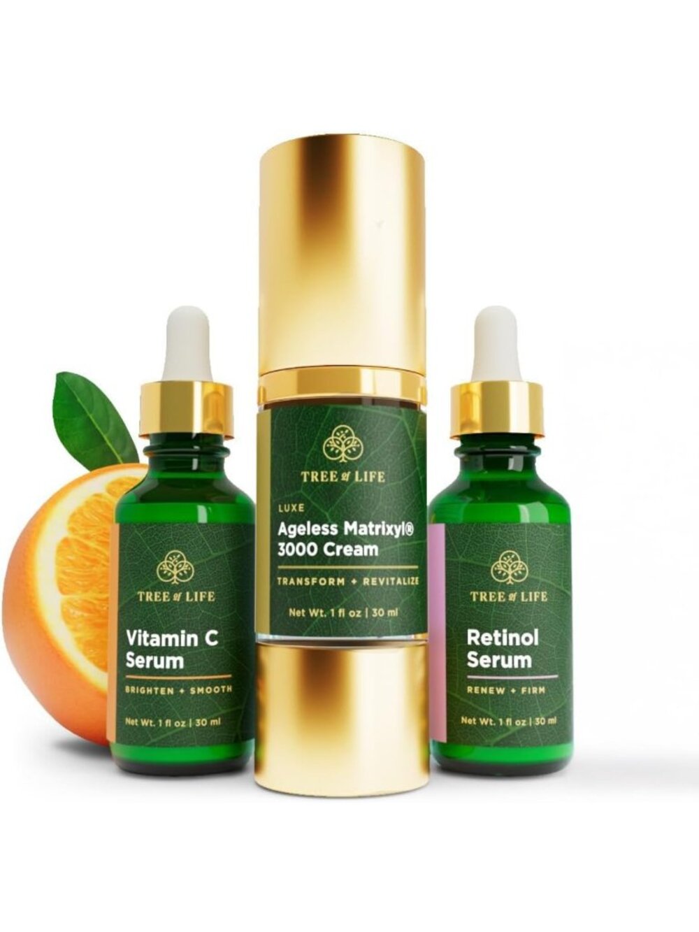 Ultimate Skin Care Set - Brightening, Firming, Hydrating Face Care Regimen
